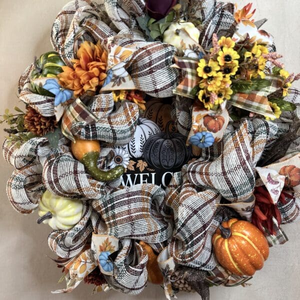 FALL WELCOME WREATH