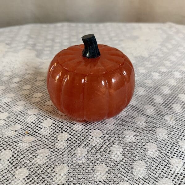 SM PUMPKIN JAR ORANGE 1
